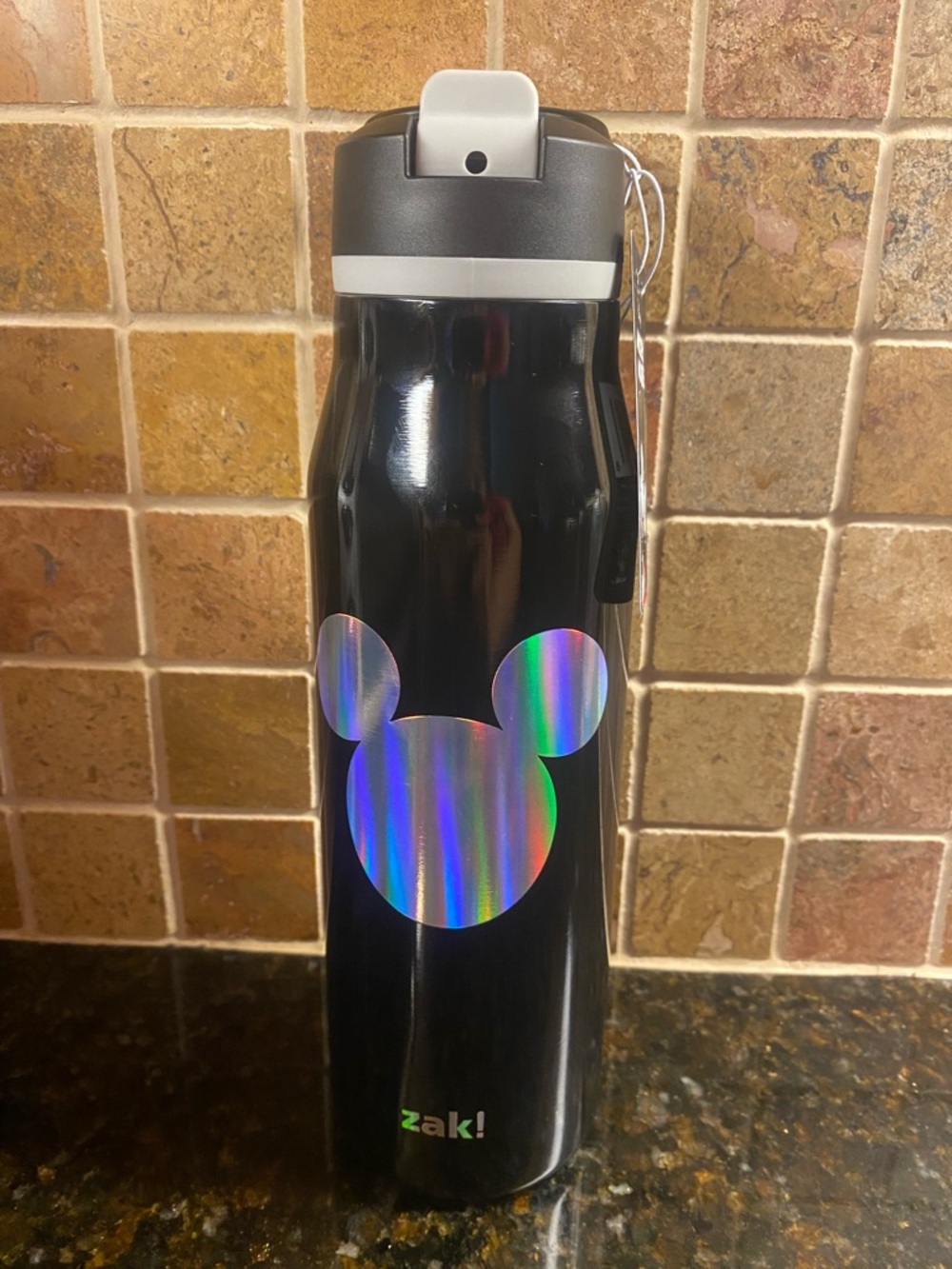 Zak! Disney Mickey Mouse Stainless Steel Water Bottle